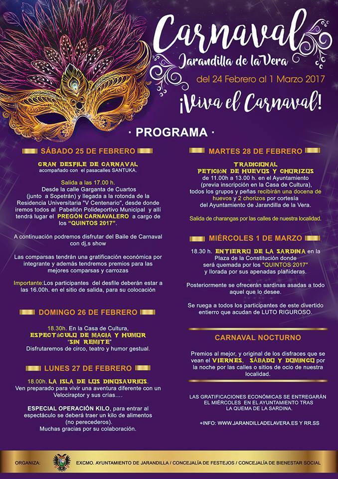 Carnaval 2017 - Jarandilla de la Vera 2