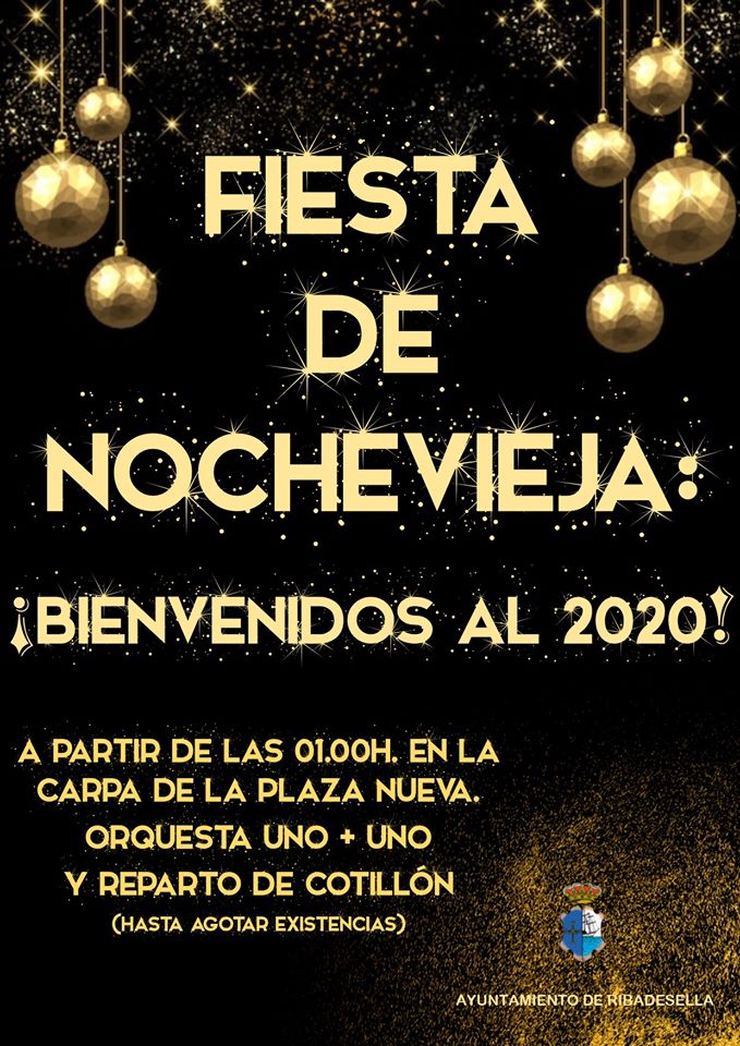 Fiesta de Nochevieja 2019 - Ribadesella (Asturias)