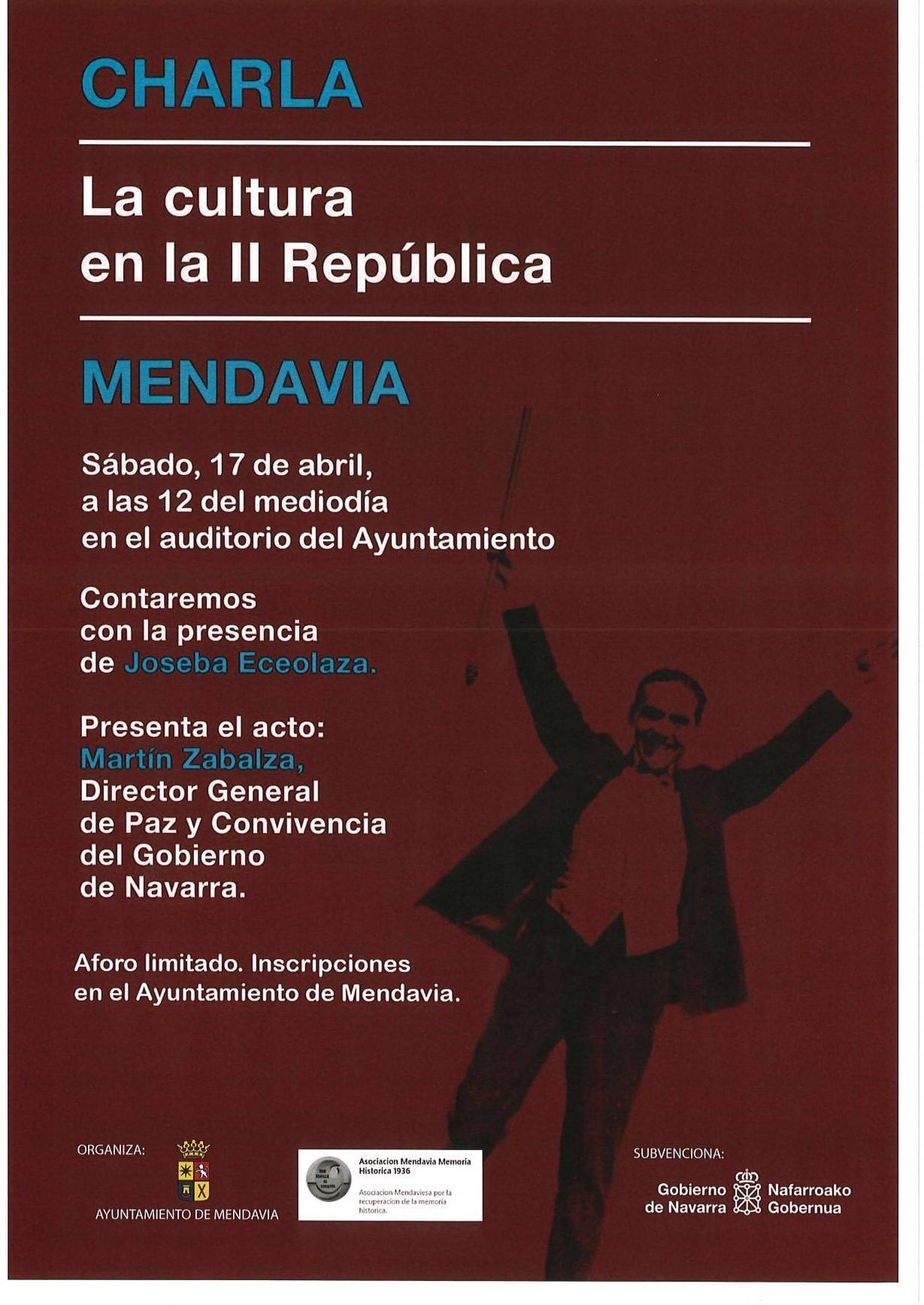 La cultura en la II República (2021) - Mendavia (Navarra)