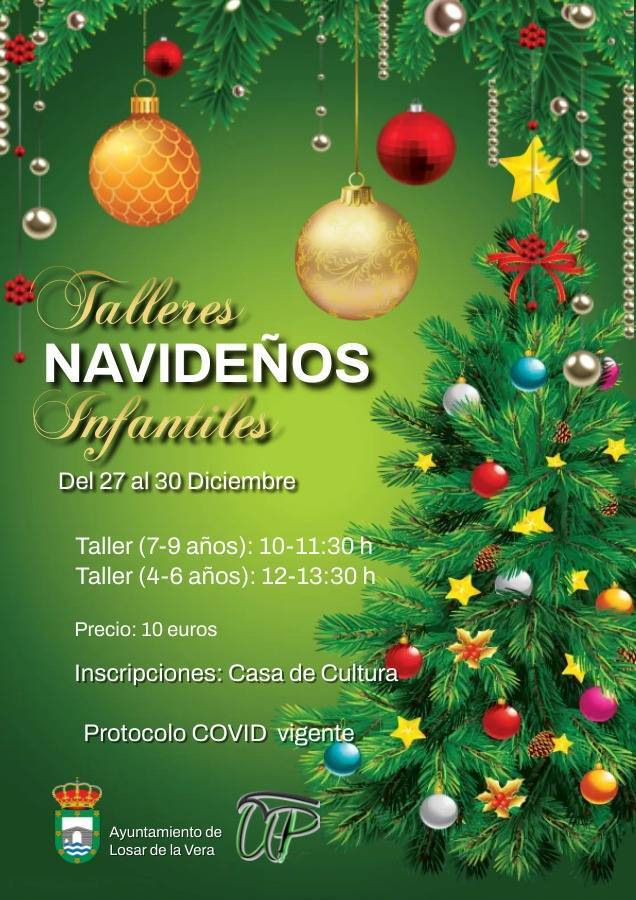 Taller navideño infantil (2021) - Losar de la Vera (Cáceres)