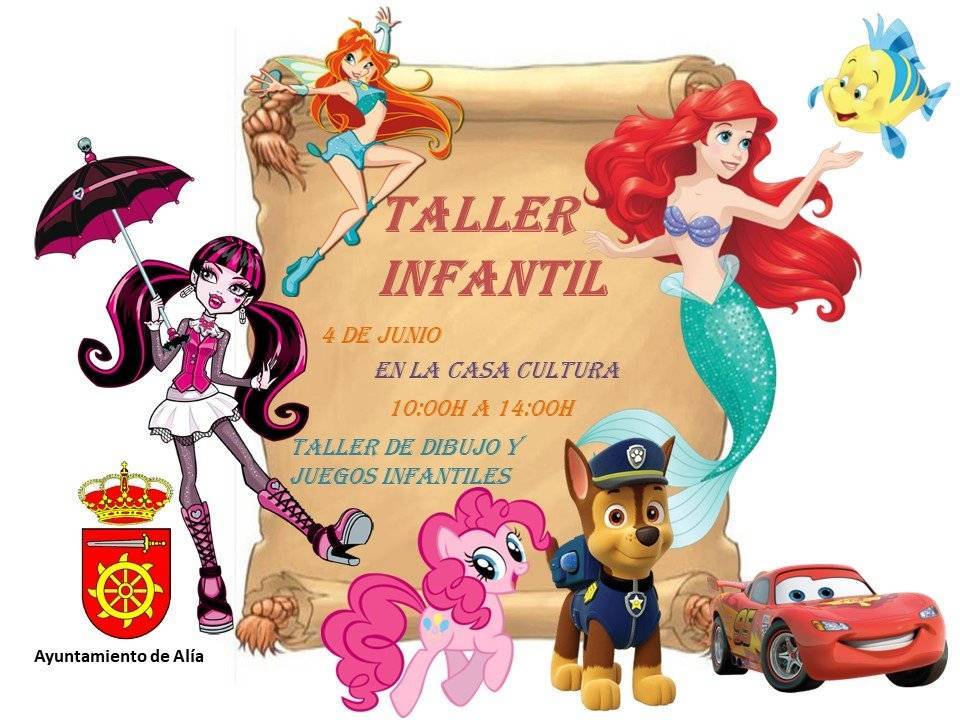 Taller infantil (junio 2022) - Alía (Cáceres)