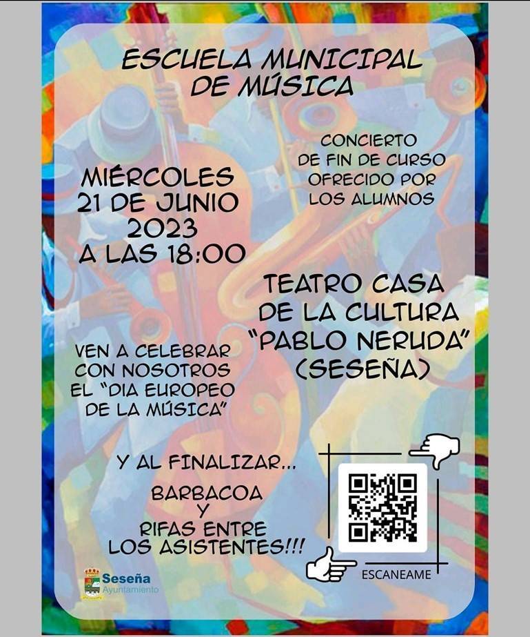 Concierto de fin de curso de la escuela municipal de música (2023) - Seseña (Toledo)