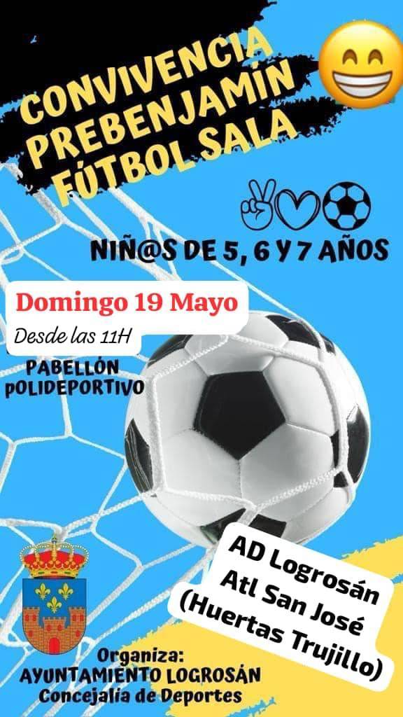 Convivencia prebenjamín de fútbol sala (mayo 2024) - Logrosán (Cáceres)