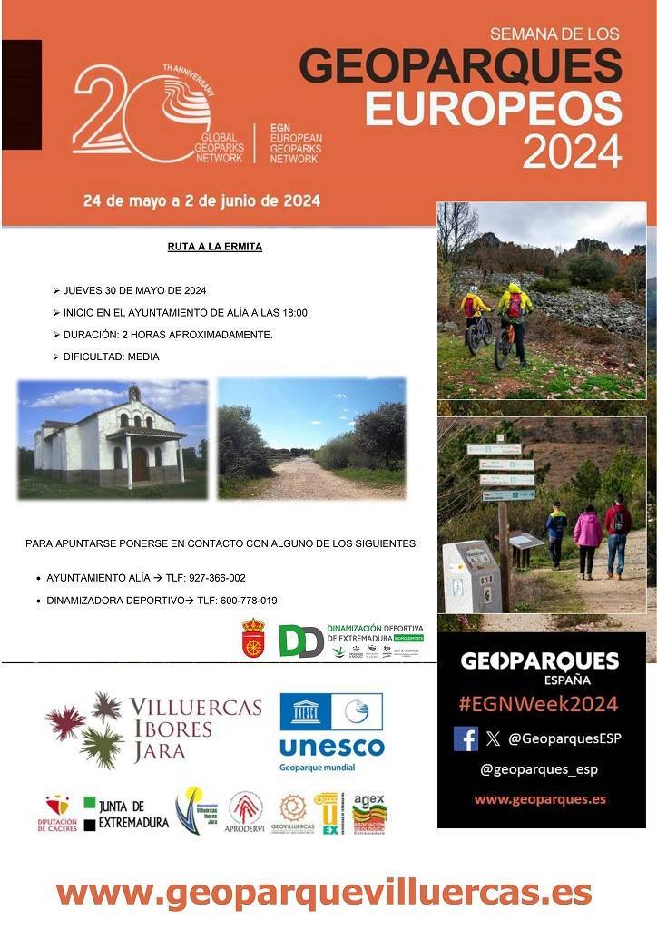 Semana de los Geoparques Europeos (2024) - Alía (Cáceres) 1