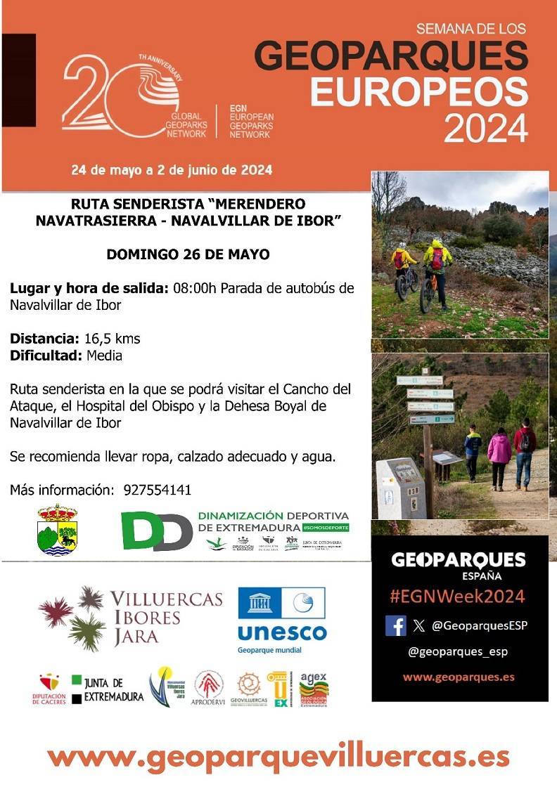 Semana de los Geoparques Europeos (2024) - Navalvillar de Ibor (Cáceres) 2