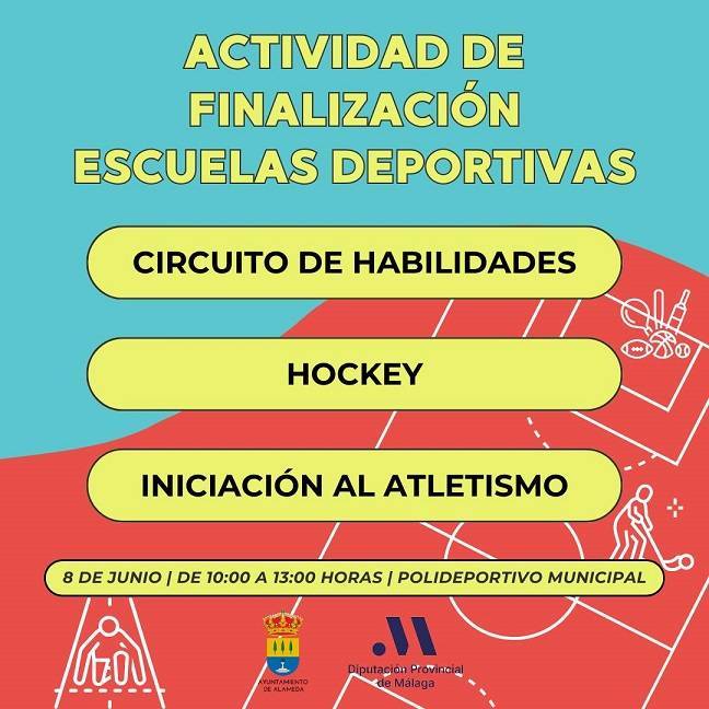 Actividad de finalización de las escuelas deportivas (2024) - Alameda (Málaga)