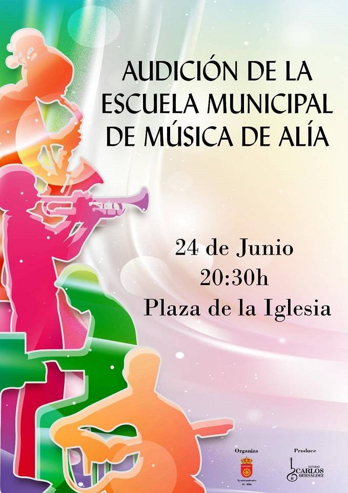 Audición de la escuela municipal de música (2024) - Alía (Cáceres)