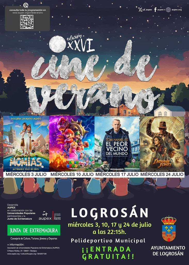 Cine de verano (2024) - Logrosán (Cáceres)