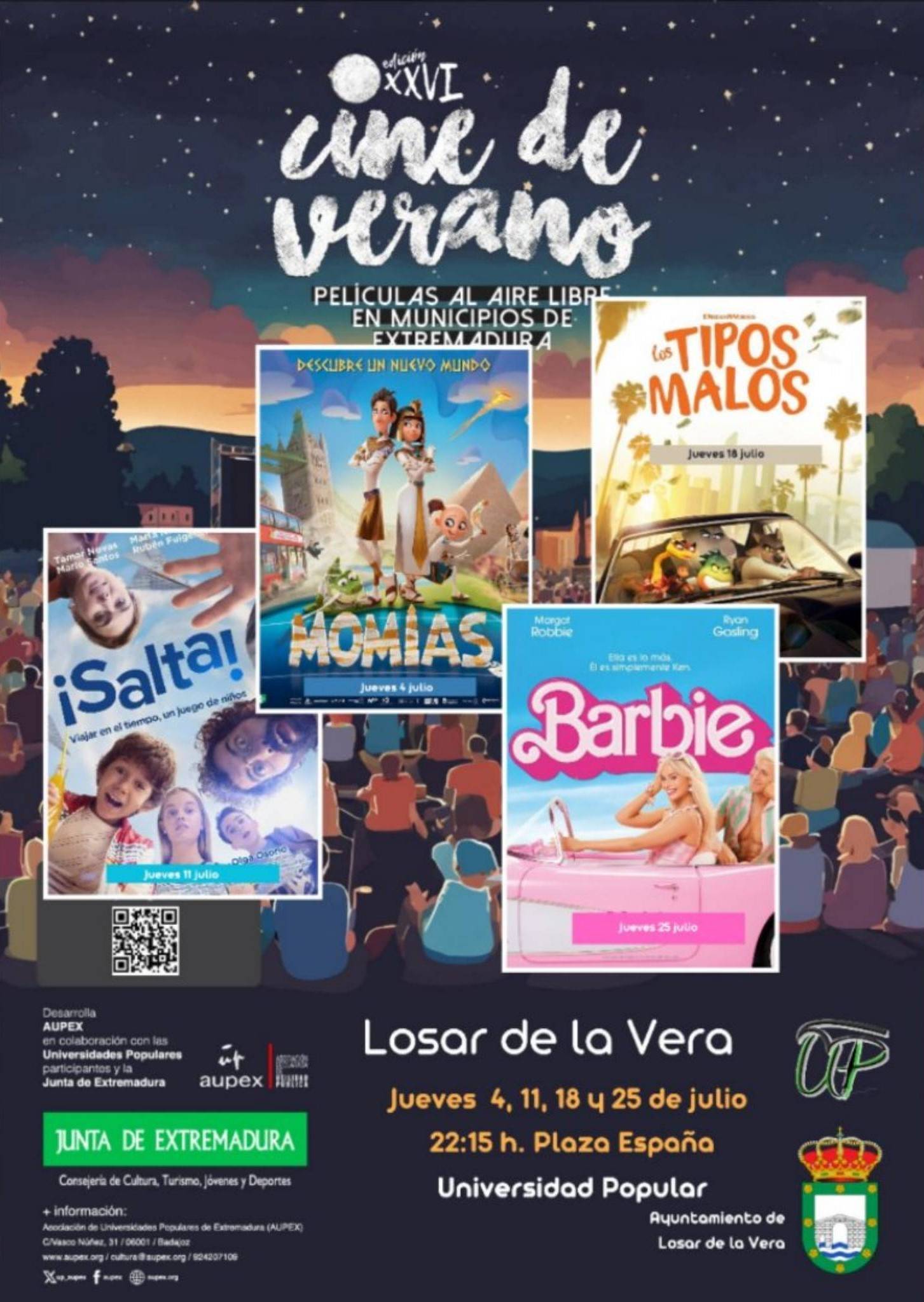 Cine de verano (2024) - Losar de la Vera (Cáceres)