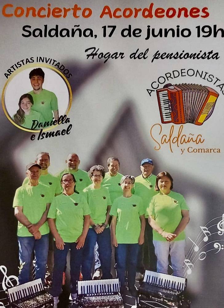 Concierto de acordeones (2024) - Saldaña (Palencia)