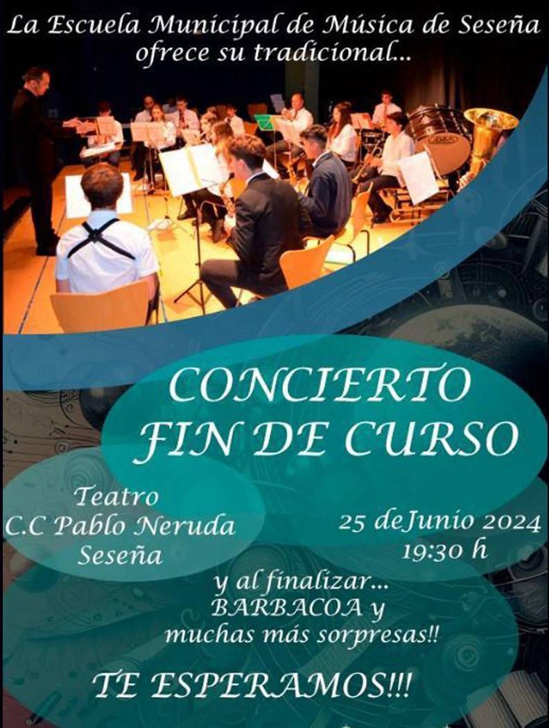 Concierto de fin de curso de la escuela municipal de música (2024) - Seseña (Toledo)