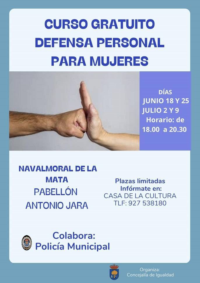 Curso de defensa personal para mujeres (2024) - Navalmoral de la Mata (Cáceres)