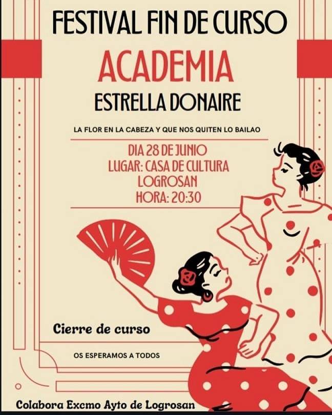 Festival de fin de curso de la Escuela de Baile de Estrella Donaire (2024) - Logrosán (Cáceres)