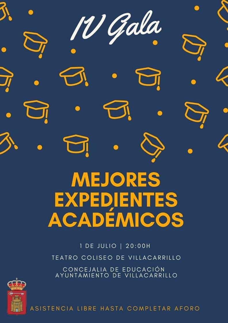 IV Gala de Mejores Expedientes Académicos - Villacarrillo (Jaén)