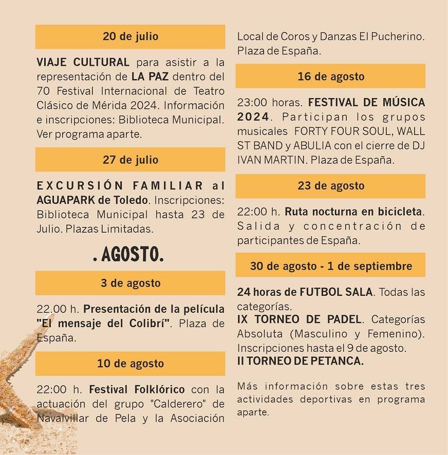 Verano cultural (2024) - Peraleda de la Mata (Cáceres) 2