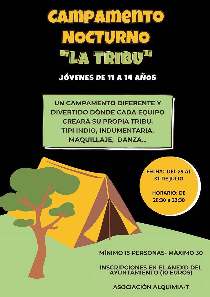 Campamento nocturno 'La tribu' (2024) - Alameda de la Sagra (Toledo)