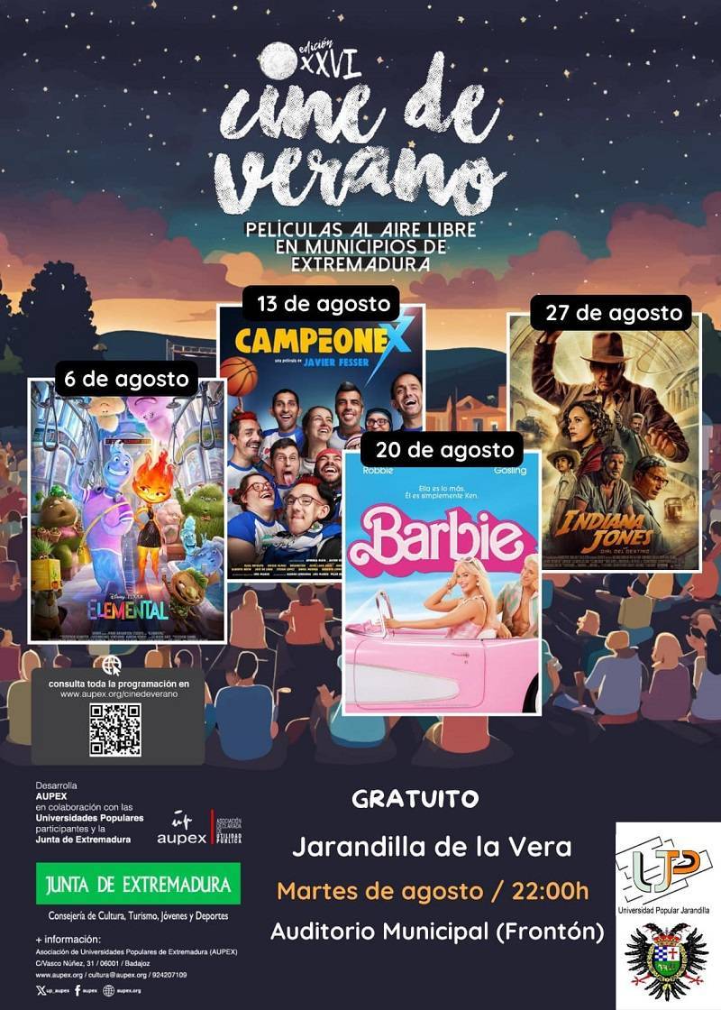 Cine de verano (2024) - Jarandilla de la Vera (Cáceres)