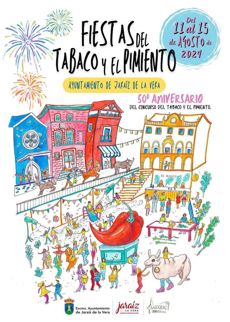 Fiestas del tabaco y del pimiento (2024) - Jaraíz de la Vera (Cáceres) 1