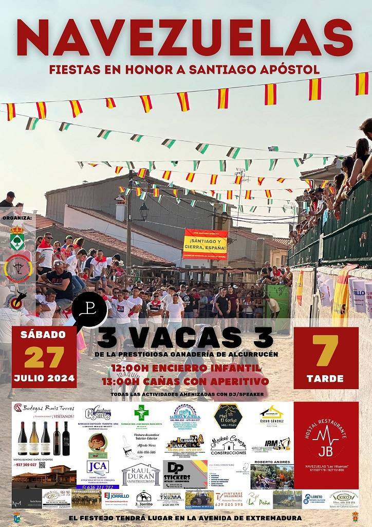 Fiestas en honor a Santiago Apóstol (2024) - Navezuelas (Cáceres)