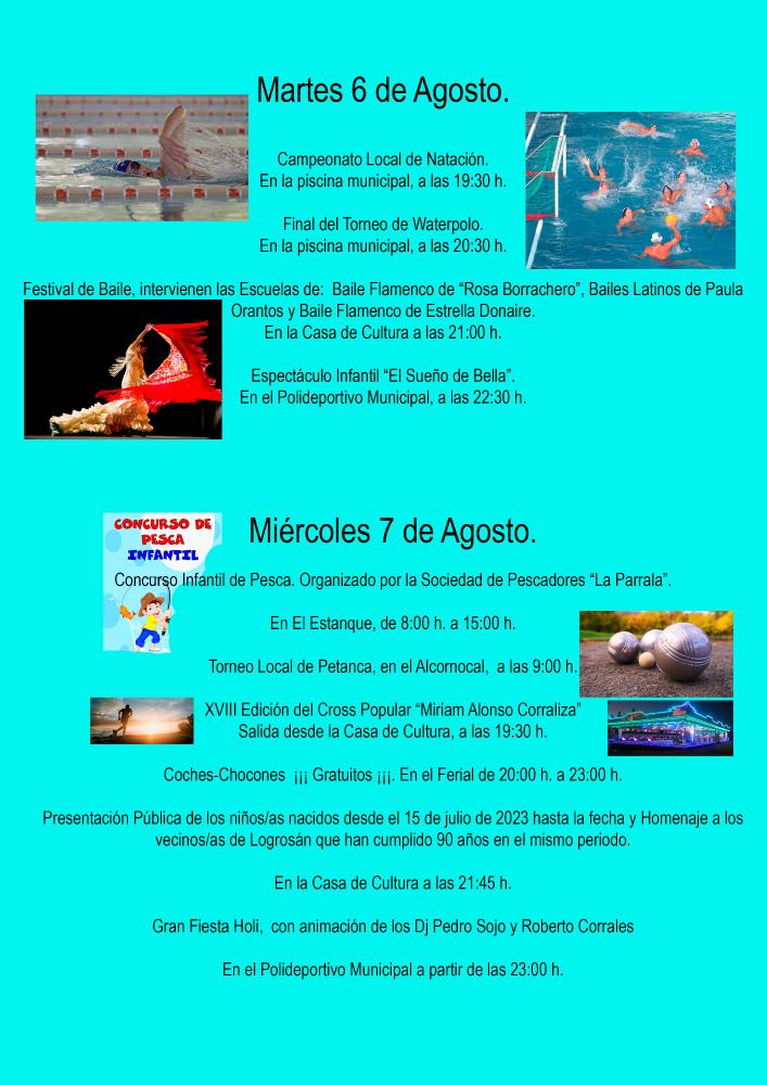 Programa de fiestas patronales en honor a Nuestra Señora del Consuelo (2024) - Logrosán (Cáceres) 5