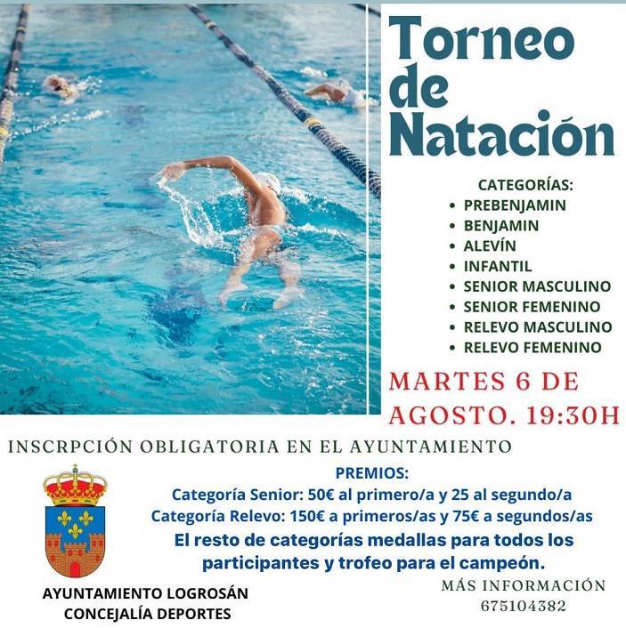 Torneo de natación (2024) - Logrosán (Cáceres)