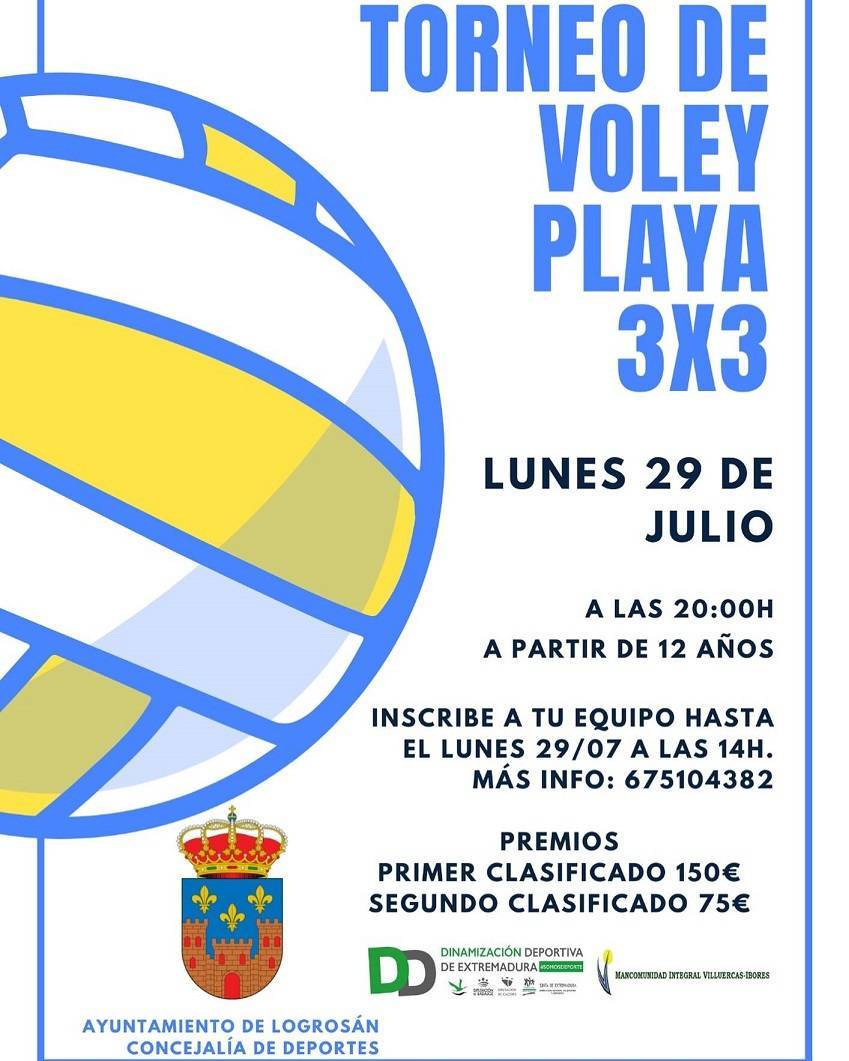 Torneo de vóley playa 3x3 (2024) - Logrosán (Cáceres)