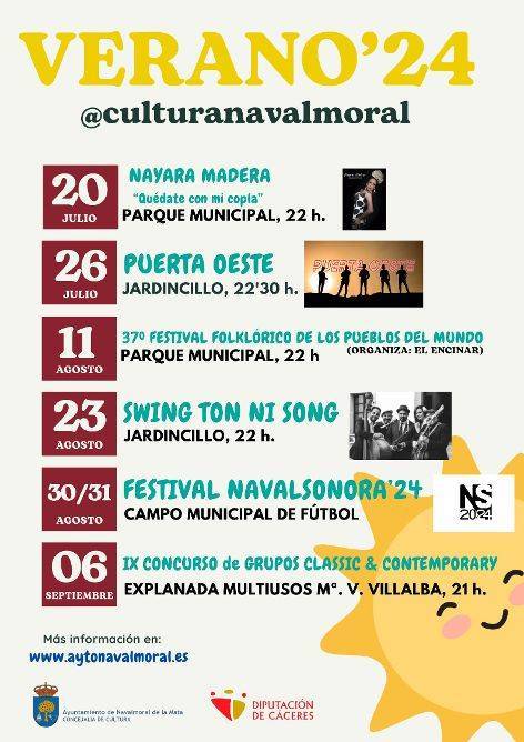 Verano cultural (2024) - Navalmoral de la Mata (Cáceres)