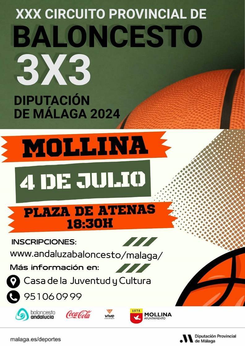 XXX Circuito Provincial de Baloncesto 3x3 - Mollina (Málaga)