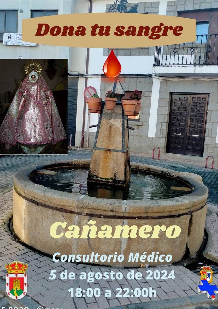 Donación de sangre (agosto 2024) - Cañamero (Cáceres)