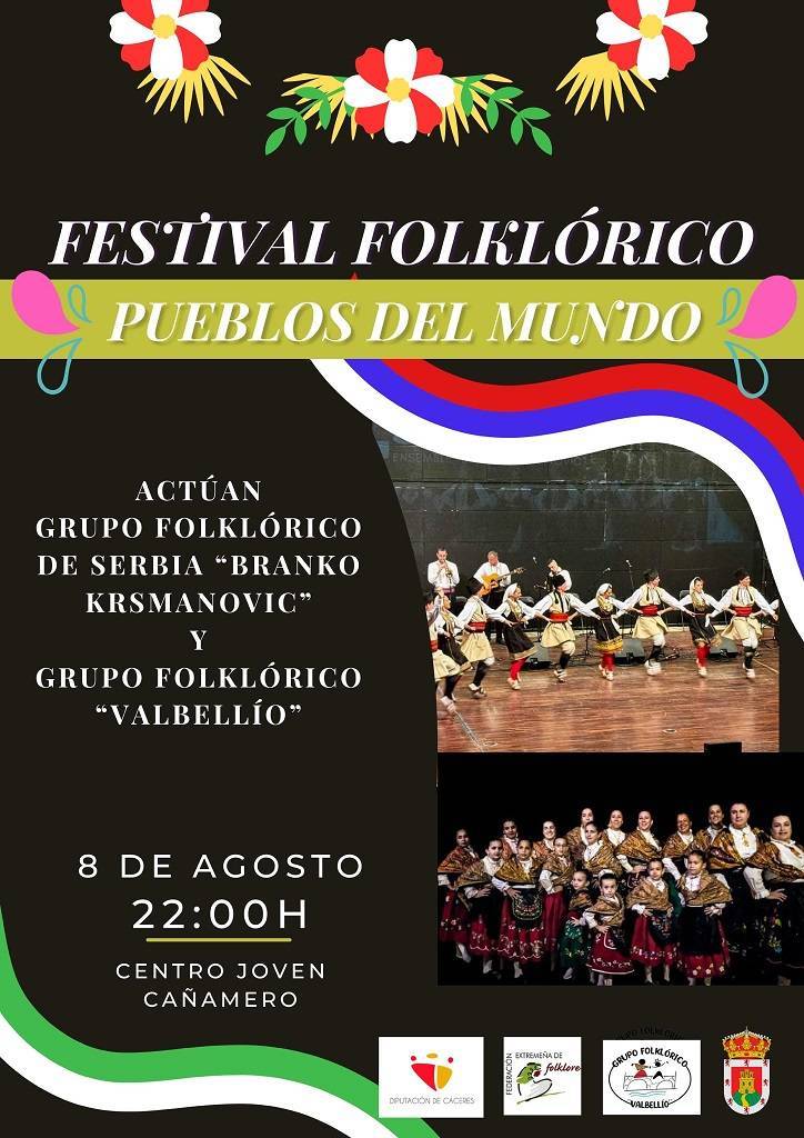 Festival Folklórico de los Pueblos del Mundo (2024) - Cañamero (Cáceres)