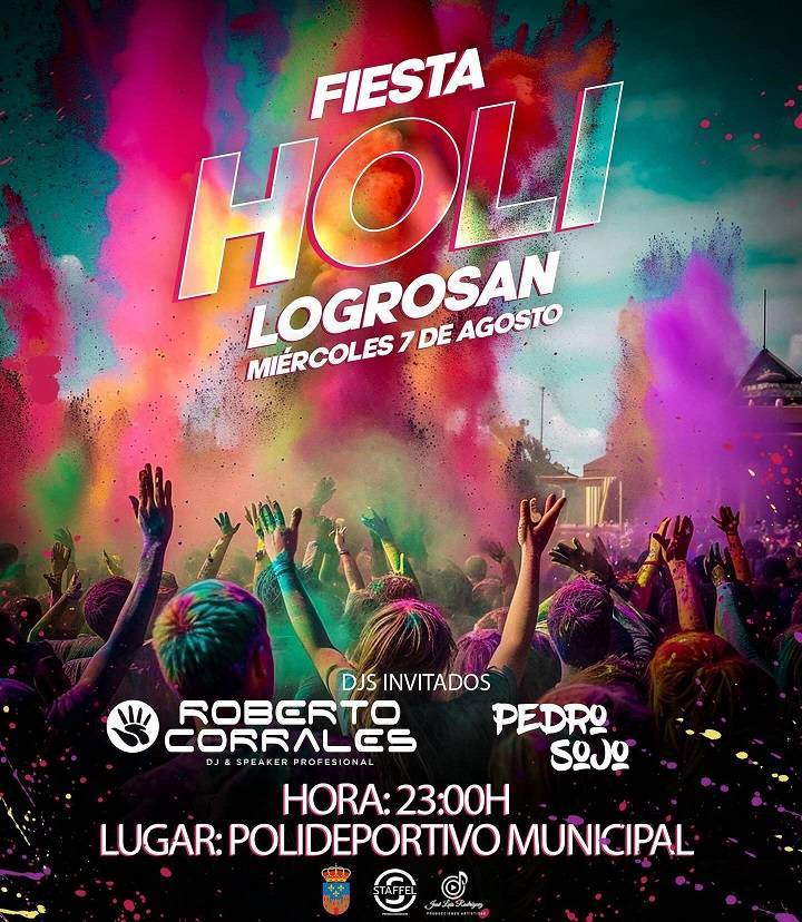 Fiesta holi (2024) - Logrosán (Cáceres)