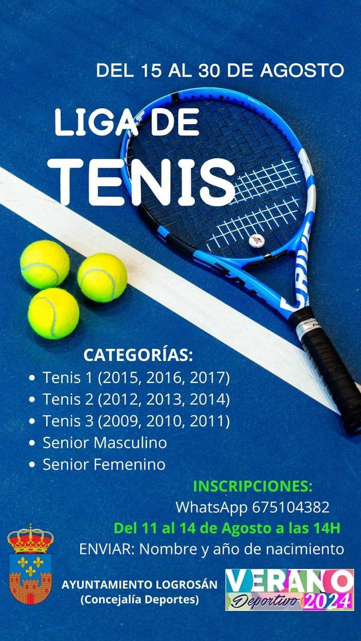 Liga de tenis (2024) - Logrosán (Cáceres)