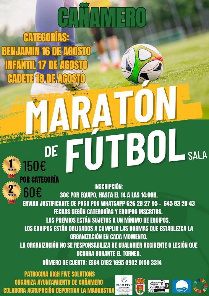 Maratón de fútbol sala (2024) - Cañamero (Cáceres)