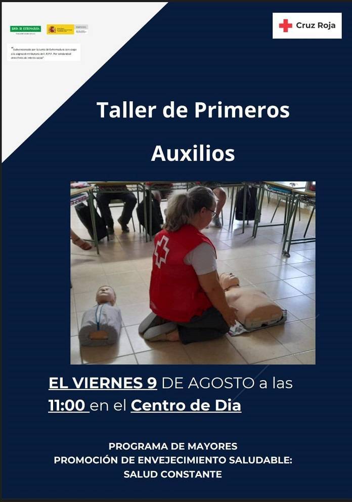 Taller de primeros auxilios (2024) - Guadalupe (Cáceres)