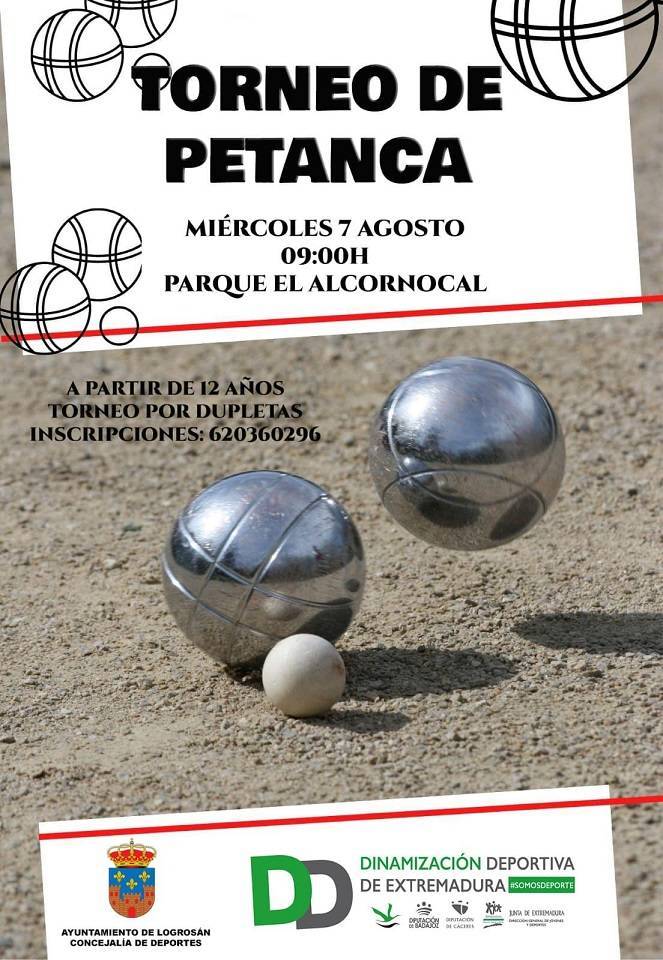 Torneo de petanca (agosto 2024) - Logrosán (Cáceres)