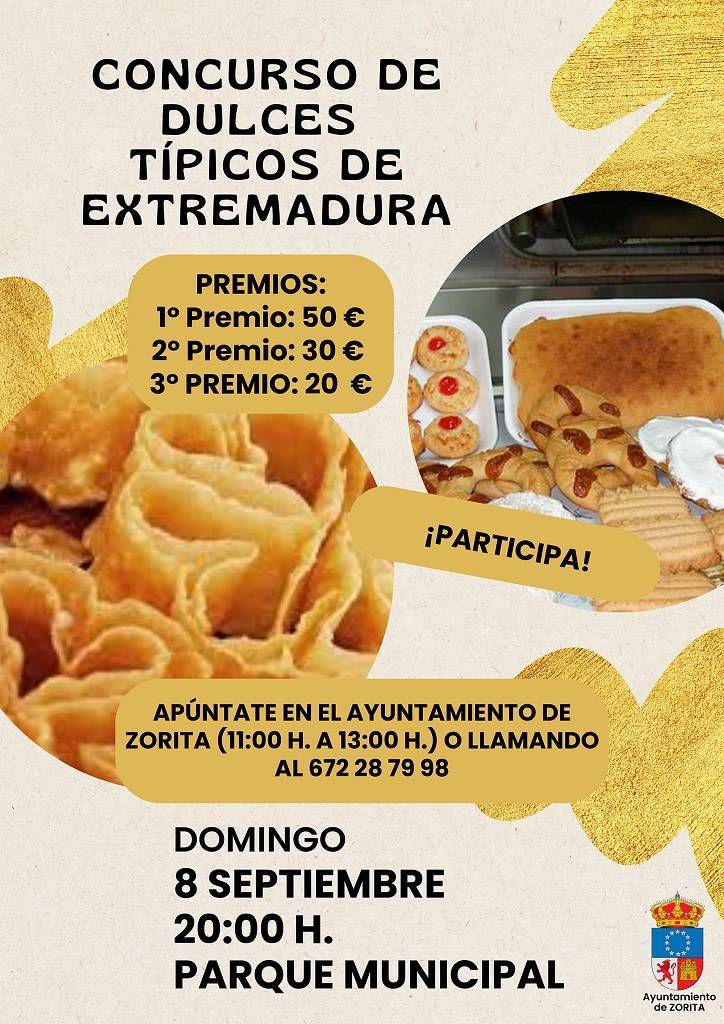 Concurso de dulces típicos de Extremadura (2024) - Zorita (Cáceres)