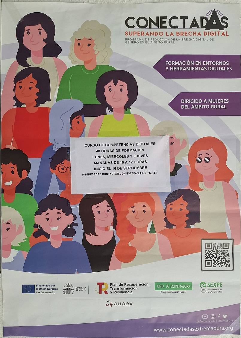 Curso de competencias digitales para mujeres (2024) - Berzocana (Cáceres)