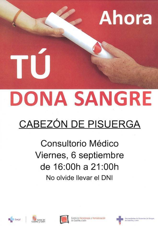 Donación de sangre (septiembre 2024) - Cabezón de Pisuerga (Valladolid)