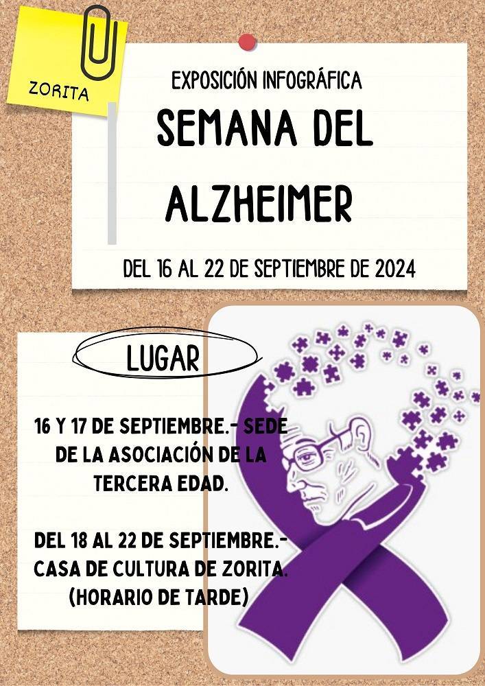 Exposición sobre el Alzheimer (2024) - Zorita (Cáceres)