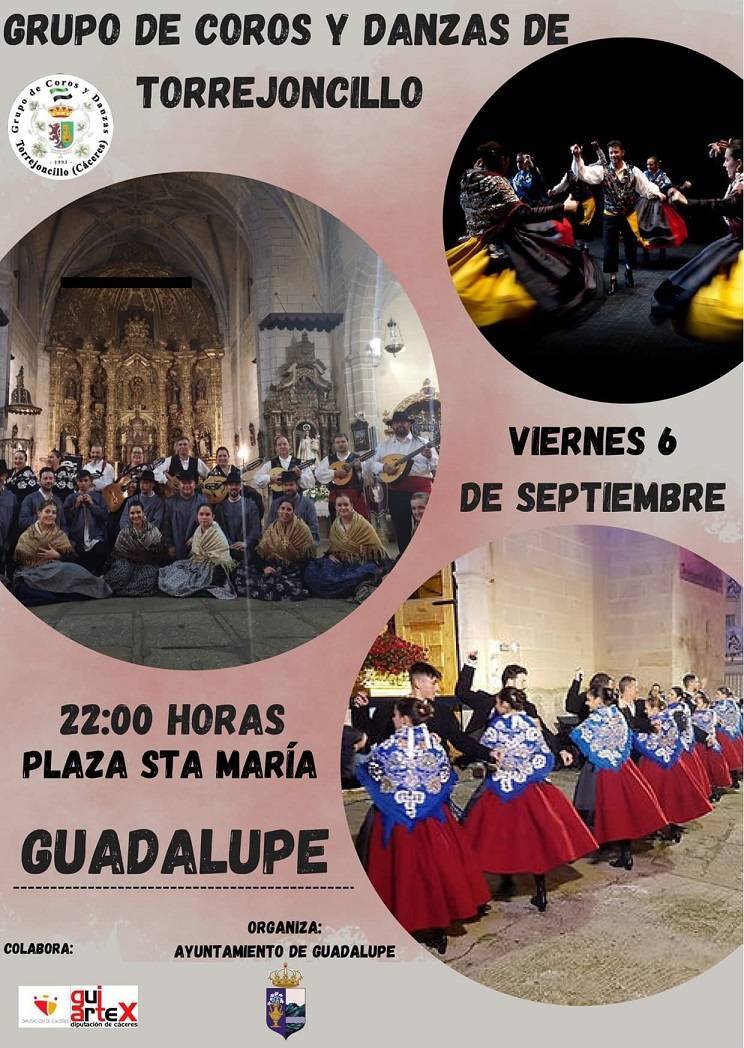 Grupo de Coros y Danzas de Torrejoncillo (2024) - Guadalupe (Cáceres)