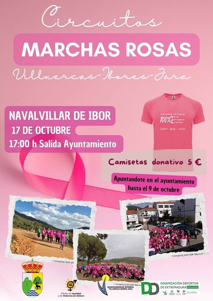 Marcha rosa (2024) - Navalvillar de Ibor (Cáceres)