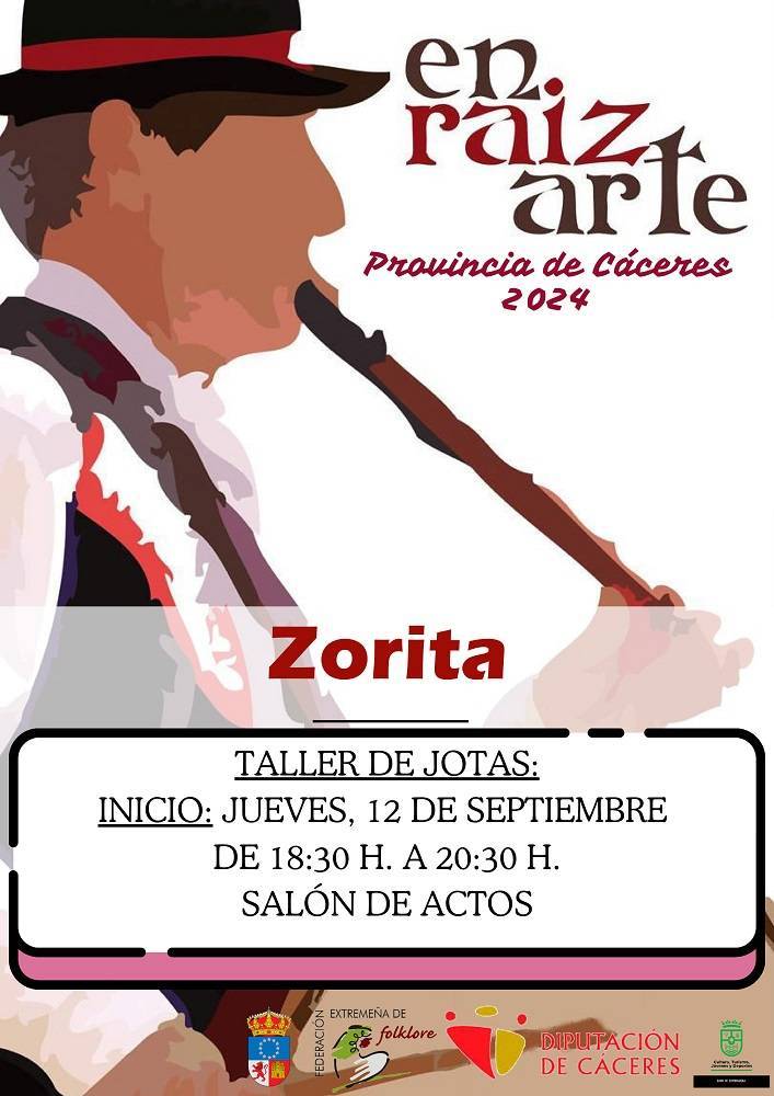 Taller de jotas extremeñas (2024) - Zorita (Cáceres)