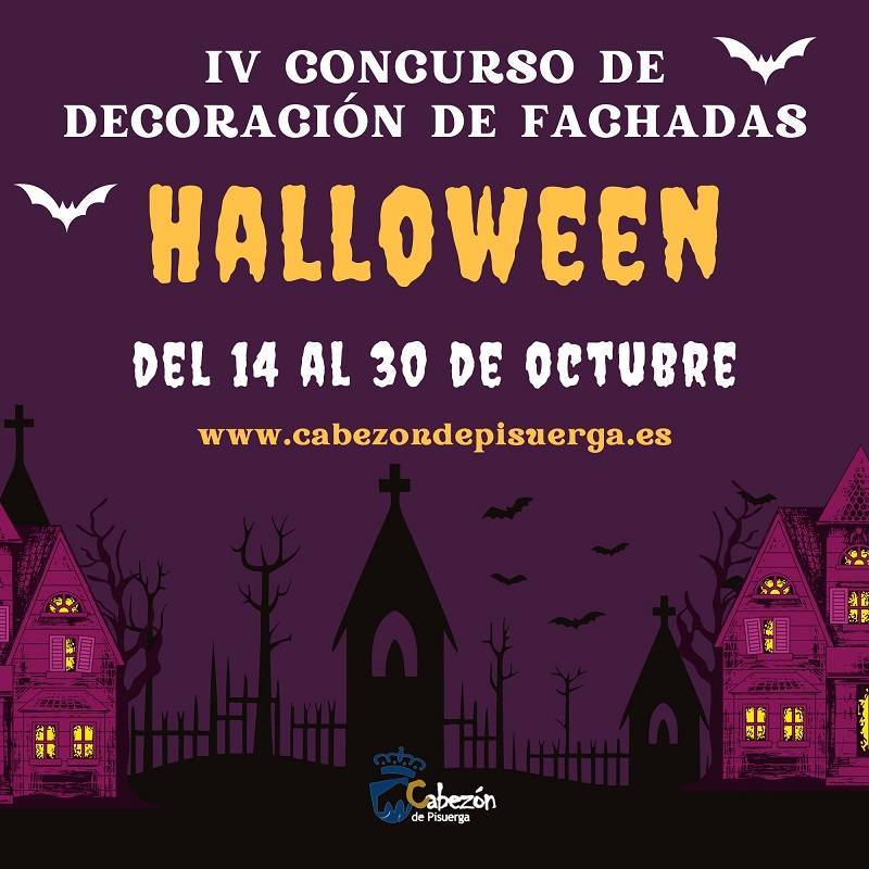 IV Concurso de Decoración de Fachadas de Halloween - Cabezón de Pisuerga (Valladolid)