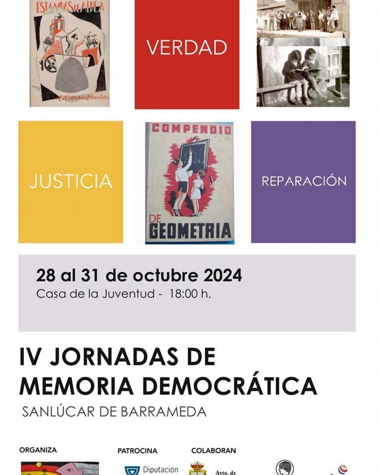 IV Jornadas de Memoria Democrática - Sanlúcar de Barrameda (Cádiz)