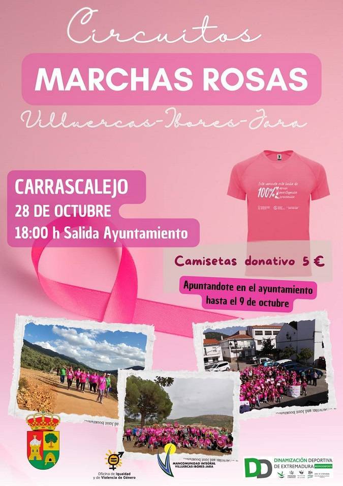 Marcha rosa (2024) - Carrascalejo (Cáceres)