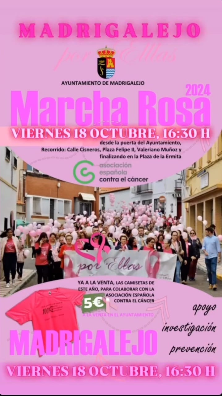 Marcha rosa (2024) - Madrigalejo (Cáceres)