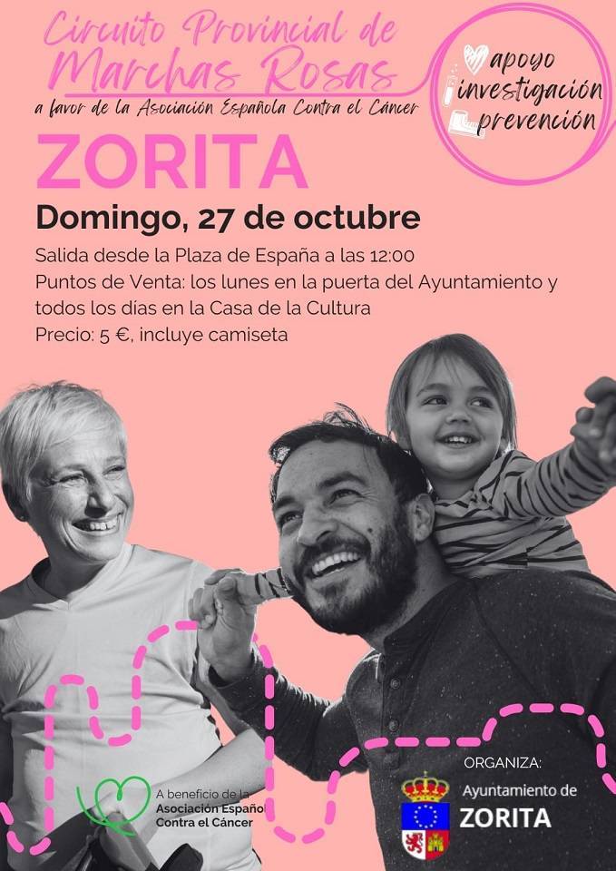 Marcha rosa (2024) - Zorita (Cáceres)