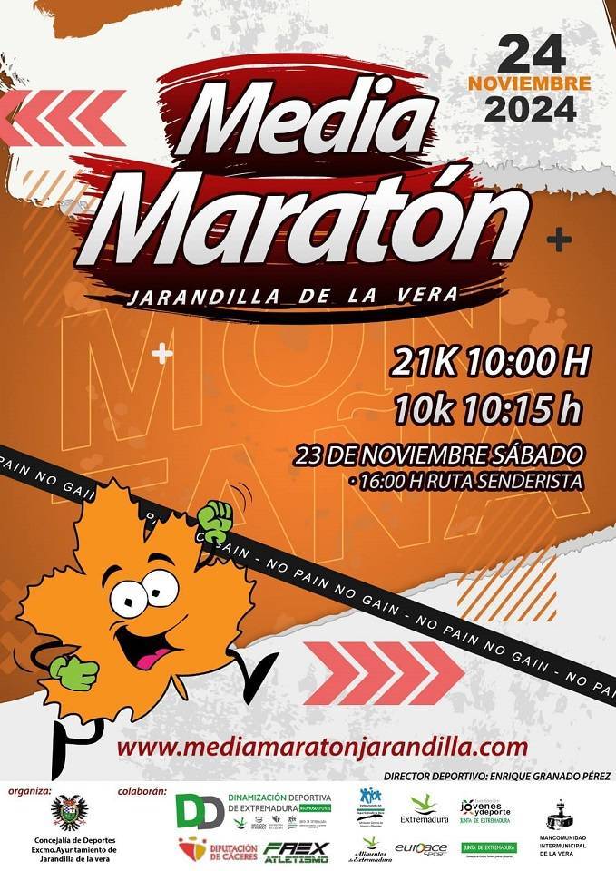 Media maratón (2024) - Jarandilla de la Vera (Cáceres)