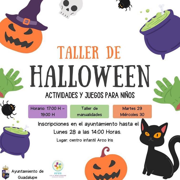 Taller de Halloween (2024) - Guadalupe (Cáceres)