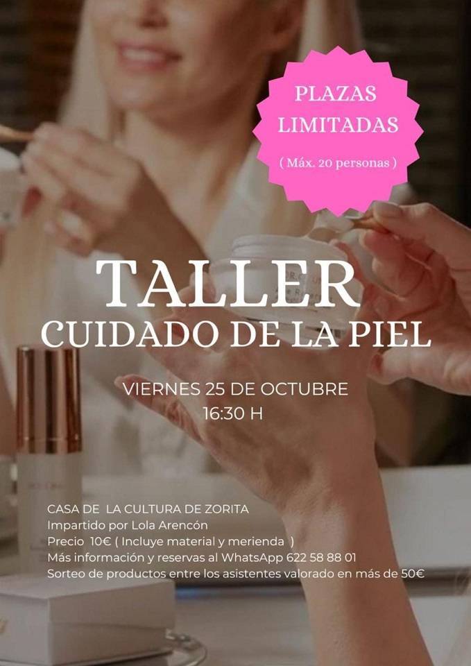 Taller de cuidado de la piel (2024) - Zorita (Cáceres)